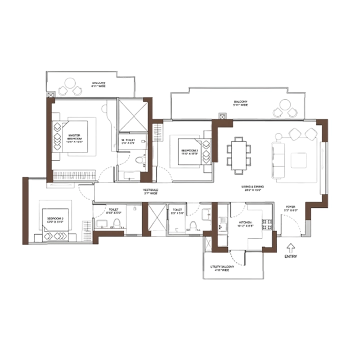 Elaira Residences Floor Plan